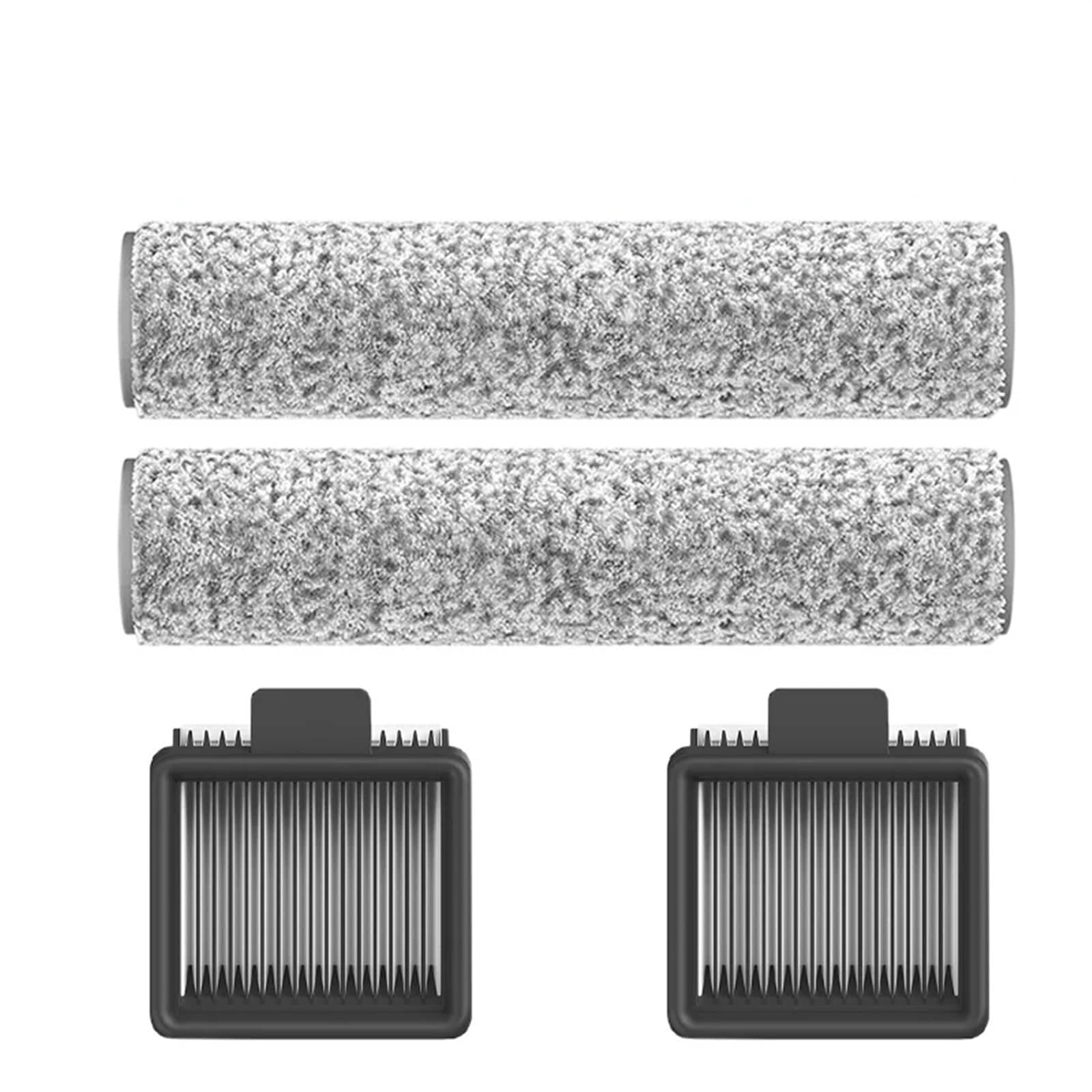 DEMULAX for Dreame, H12 / H11 Max / H11 Staubsauger, offizielles Zubehör, Reinigungsmittel, Filter, Rollenbürste, Ersatzteile Roboterstaubsauger-Zubehörset(4pcs) von DEMULAX
