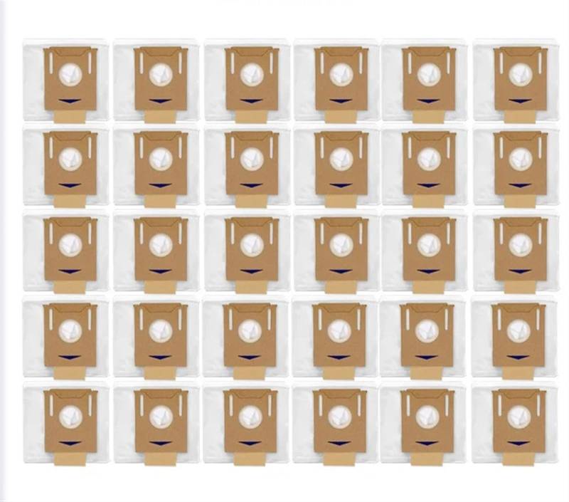 DEMULAX for Ecovacs Deebot T9 AIVI T8 AIVI N8 Pro Staubbeutel Teile Hauptseitenbürste HEPA-Filter Roboter-Staubsauger Ersatzzubehör Roboterstaubsauger-Zubehörset(30pcs) von DEMULAX