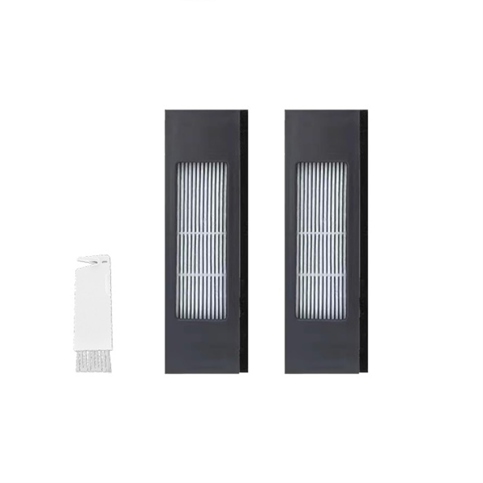 DEMULAX for Ecovacs Deebot T9 AIVI T8 AIVI N8 Pro Staubbeutel Teile Hauptseitenbürste HEPA-Filter Roboter-Staubsauger Ersatzzubehör Roboterstaubsauger-Zubehörset(3pcs-01) von DEMULAX