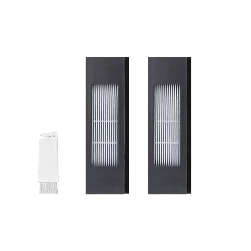 DEMULAX for Ecovacs Deebot T9 AIVI T8 AIVI N8 Pro Staubbeutel Teile Hauptseitenbürste HEPA-Filter Roboter-Staubsauger Ersatzzubehör Roboterstaubsauger-Zubehörset(3pcs-01) von DEMULAX