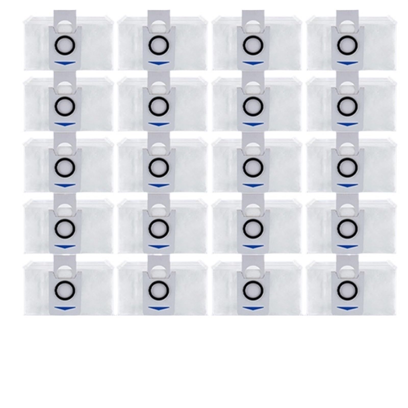 DEMULAX for Ecovacs Deebot X1 Omni T10 Turbo Staubsauger Roboter Filter Seite Pinsel Reinigung Tuch Ersatzteile Staub Box Zubehör Roboterstaubsauger-Zubehörset(20PCS) von DEMULAX