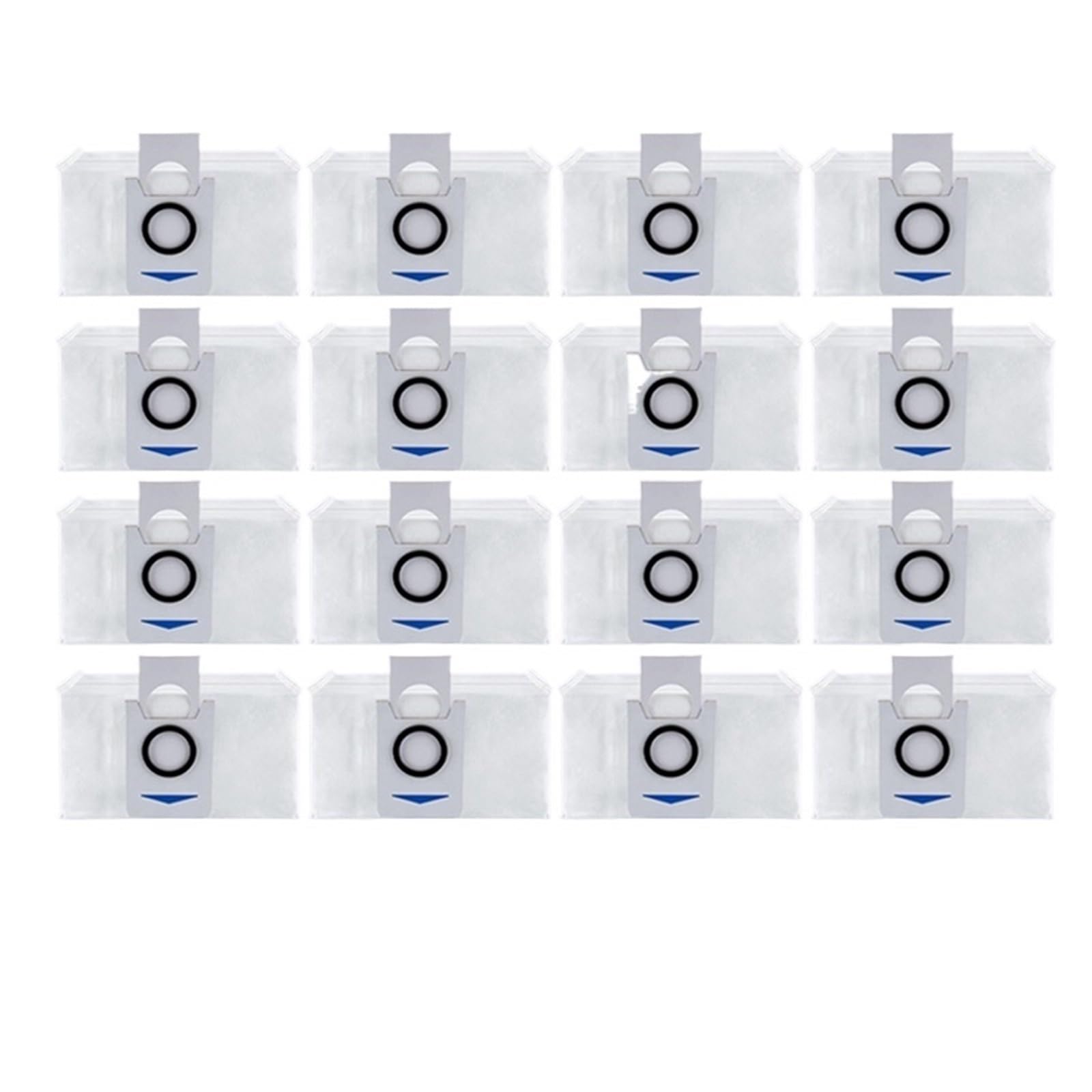 DEMULAX for Ecovacs Deebot X1 Omni Zubehör Roboter Staubsauger Mopp Tuch Staubbeutel HEPA-Filter Hauptbürste Lappen Austauschbare Ersatzteile Roboterstaubsauger-Zubehörset(16pcs) von DEMULAX