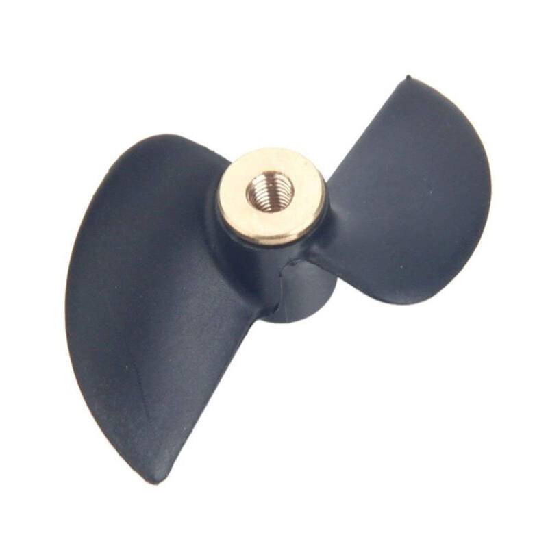 DEMULAX for Feilun FT009 Zwei Klingen Propeller Fernbedienung RC Boot Ersatzteile FT009-12 Schwanz Propeller Rotor Wasserfahrzeugpropeller von DEMULAX