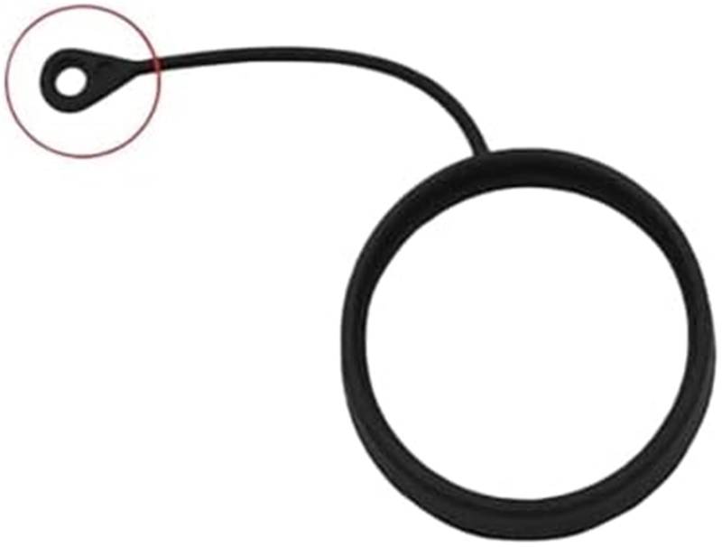 DEMULAX for Mercedes-Benz, for CEAS-Klasse W212 W211 W204 W205 W203 W213 GLK SLK Öl Benzin Auto Tankdeckel Abdeckung Leitung Kabel Drahtseil Tankdeckel-Halteschnur(Black Old Model) von DEMULAX