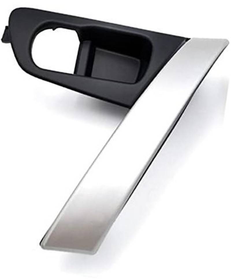 DEMULAX for Nissan, for Qashqai, J10 2007-2015 Autotürgriffbasis Innengriff Silbergriff ABS-Abdeckung Auto-Innentürgriff(Black Left Set) von DEMULAX