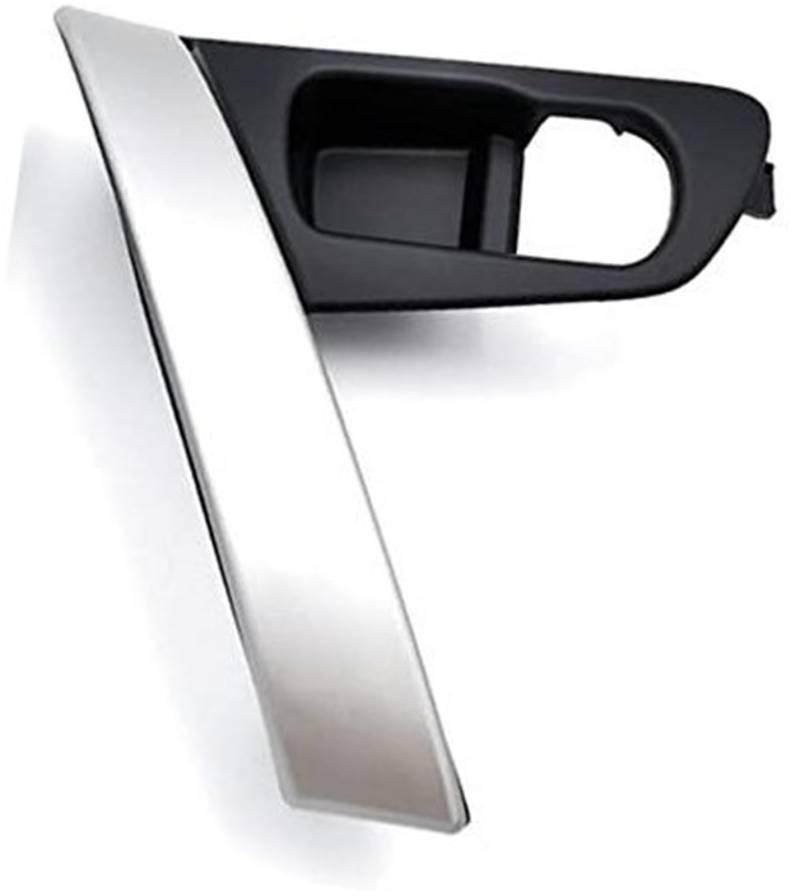 DEMULAX for Nissan, for Qashqai, J10 2007-2015 Autotürgriffbasis Innengriff Silbergriff ABS-Abdeckung Auto-Innentürgriff(Siver) von DEMULAX
