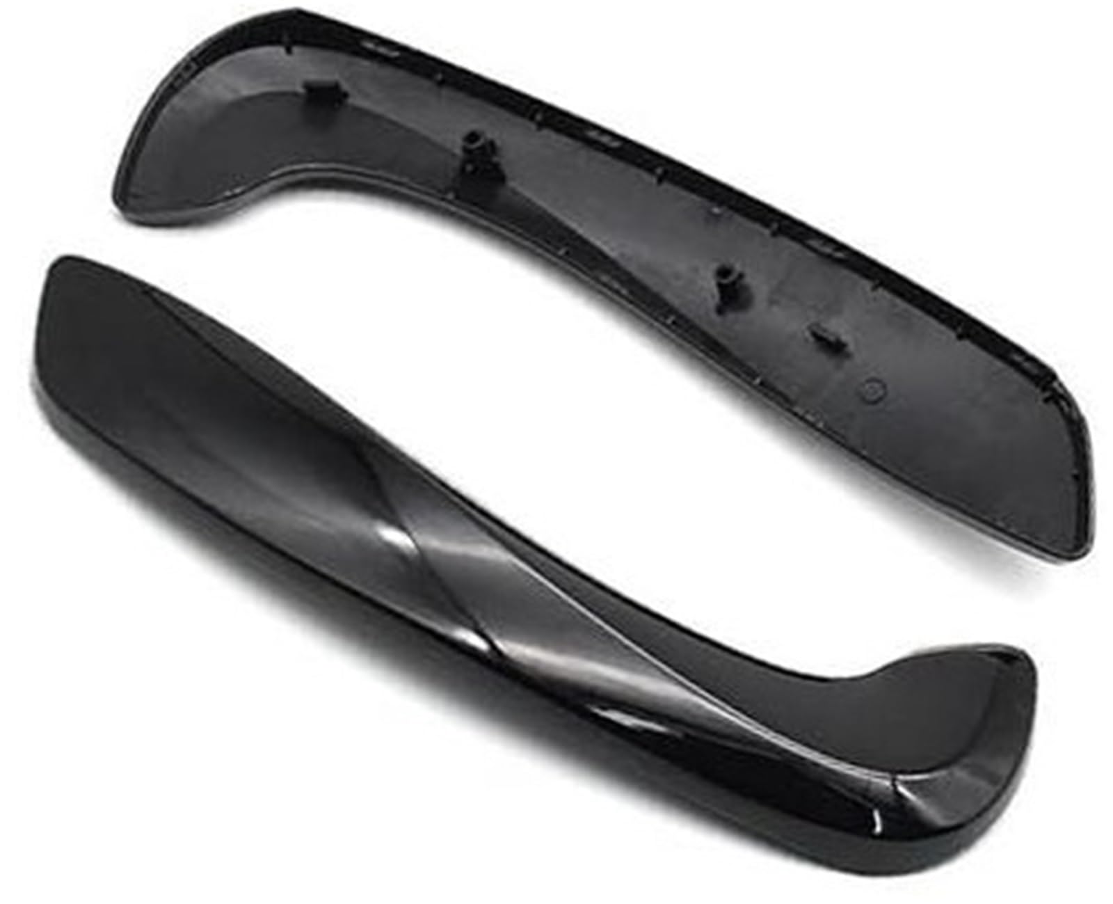 DEMULAX for Renault, for Megane 3 III 2008-2016 for Fluence 2009-2015 809600015R 197012651 Auto vorne Links rechts Innentürgriffabdeckung Auto-Innentürgriff(Black Cover-pianoblack 2) von DEMULAX