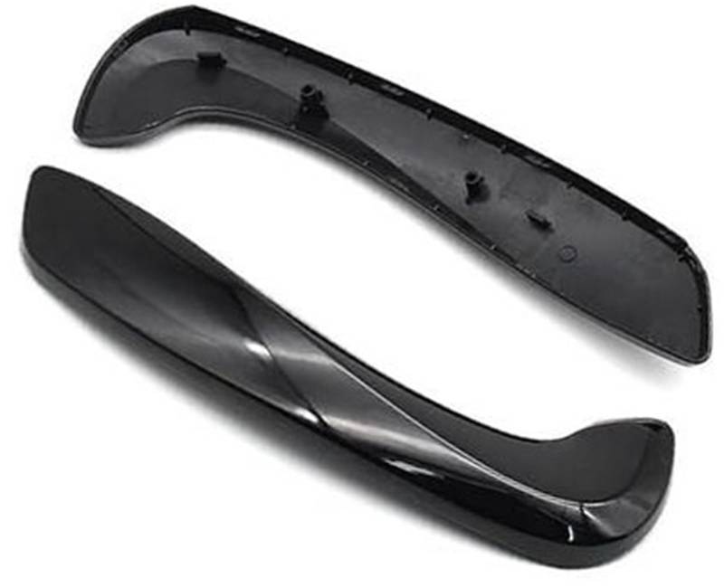 DEMULAX for Renault, for Megane 3 III 2008-2016 for Fluence 2009-2015 809600015R 197012651 Auto vorne Links rechts Innentürgriffabdeckung Auto-Innentürgriff(Black Cover-pianoblack 2) von DEMULAX