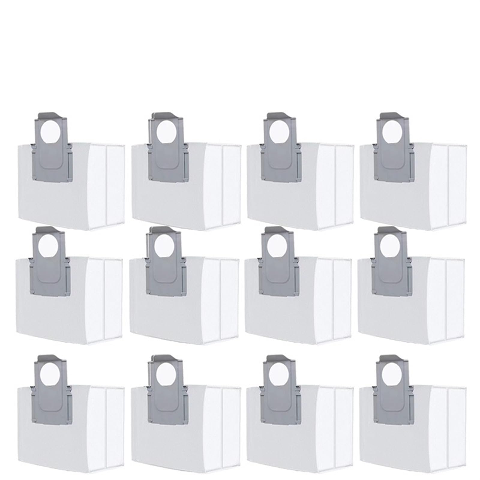 DEMULAX for Roborock, S8 S8 Pro Ultra S8+ Roboter-Staubsauger-Ersatzteile, Hauptseitenbürsten, Mopptücher, HEPA-Filter, Staubbeutel, Zubehör Roboterstaubsauger-Zubehörset(12PCS) von DEMULAX