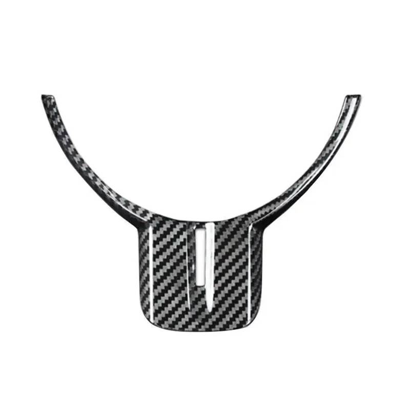 DEMULAX for Subaru, for BRZ, for Toyota, 86 2012 2013 2014 2015 2016, Real Carbon Fiber Style Interieur Auto Lenkradabdeckung Zierrahmen Dekor Auto-Lenkrad-Aufkleber von DEMULAX