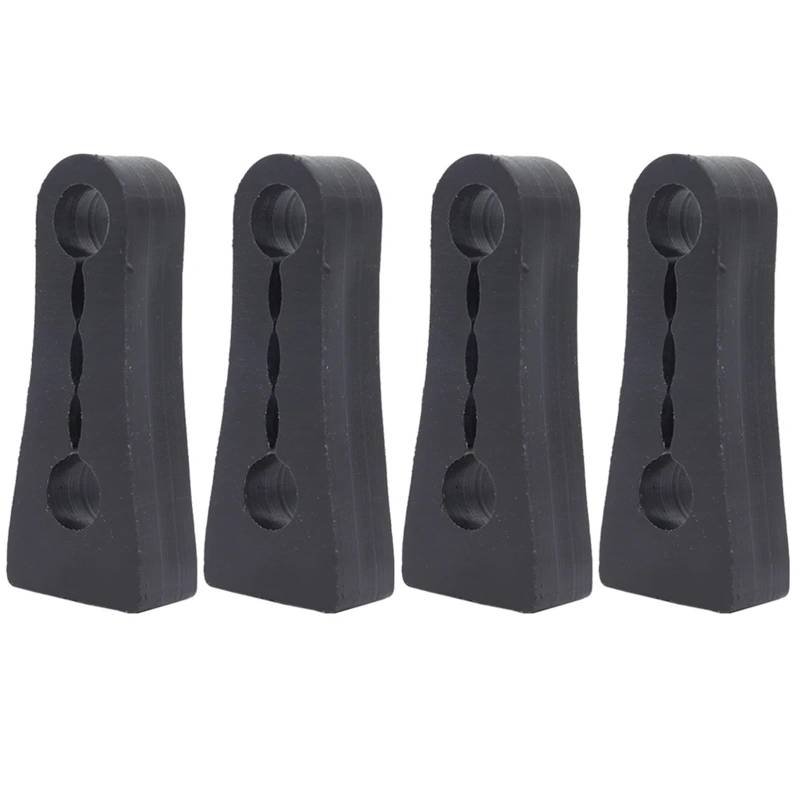 DEMULAX for Toyota, Prius XW20 2004 2005-2018, for Land Cruiser, J100, Türschlossdämpfer-Puffer-Dämpferdichtung Stoßdämpfungsschutz Auto-Stoßdämpfer-Ersatz(4Pcs) von DEMULAX