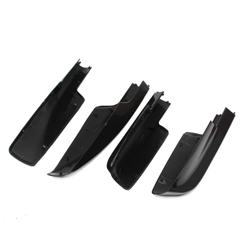 DEMULAX for Toyota, for Highlander 2001–2007 Dachträger-Endabdeckung vorne, Fahrerseite, Beifahrerseite, hinten, schwarz, Dachträger-Schienen-Endabdeckung Autodachgepäckträger-Abdeckung von DEMULAX