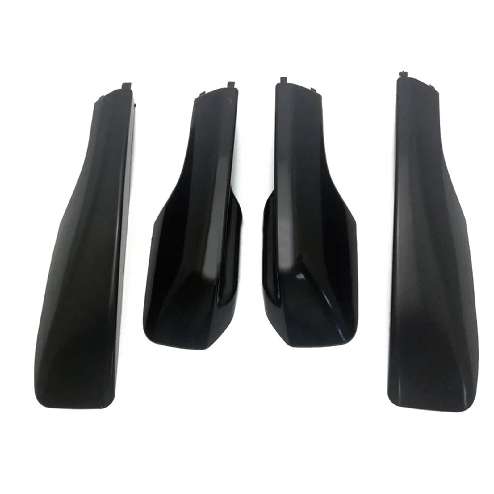 DEMULAX for Toyota, for RAV4, for XA30 2006–2012, 4 Stück Dachträgerschale, Schutzhülle vorne und hinten, schwarz, Dachgepäckträger, Schienenende, Ersatz Autodachgepäckträger-Abdeckung(Black) von DEMULAX