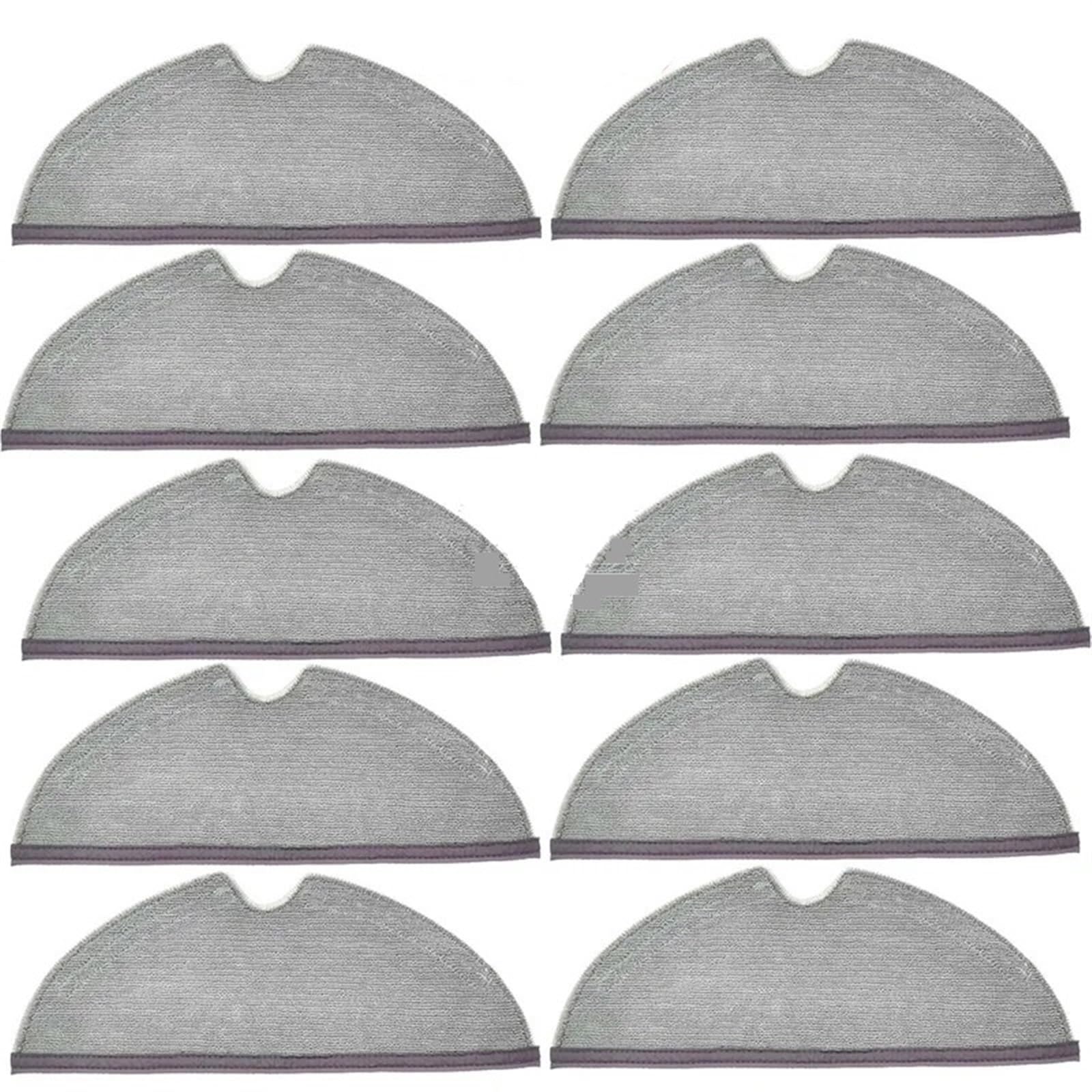 DEMULAX for Trouver, Robot LDS Vacuum-Mop Finder Zubehör Ersatzteile Trouver RLS3 Staubsauger Ersatzbürste Filterlappen Roboterstaubsauger-Zubehörset(10 Rags) von DEMULAX