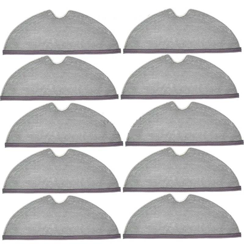 DEMULAX for Trouver, Robot LDS Vacuum-Mop Finder Zubehör Ersatzteile Trouver RLS3 Staubsauger Ersatzbürste Filterlappen Roboterstaubsauger-Zubehörset(10 Rags) von DEMULAX