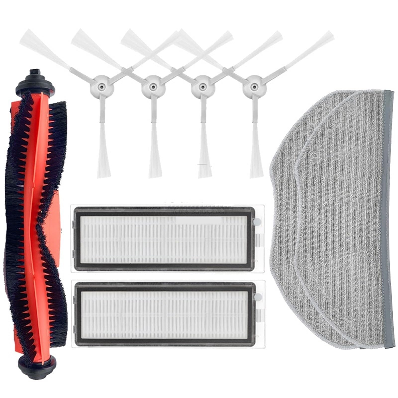 DEMULAX for Xiaomi, MIJIA G1 Zubehör Ersatzteile, for Xiomi G1 MJSTG1 MI Roboter Staubsauger Essential Ersatz Roller Pinsel Filter Roboterstaubsauger-Zubehörset(EH) von DEMULAX