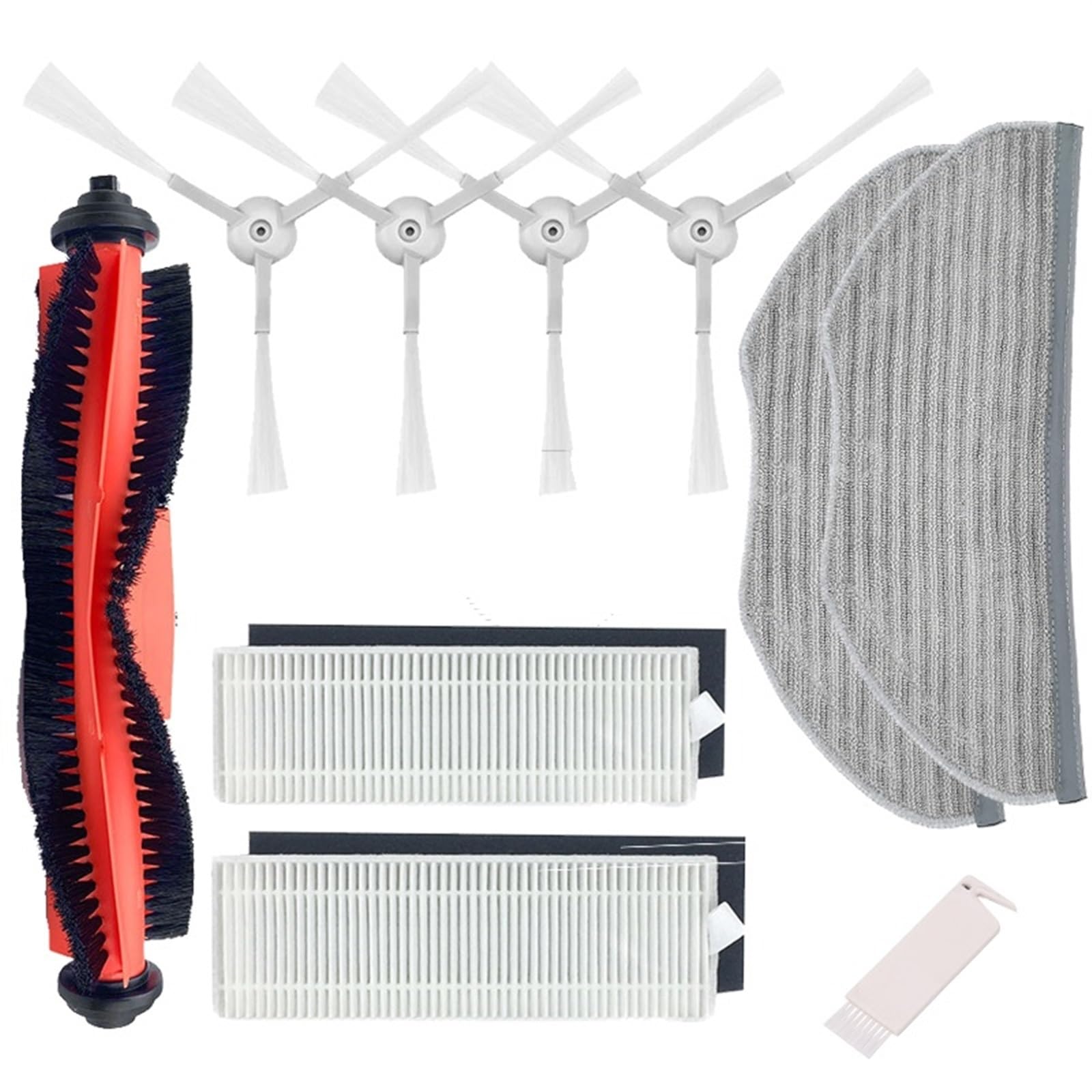 DEMULAX for Xiaomi, MIJIA G1 Zubehör Ersatzteile, for Xiomi G1 MJSTG1 MI Roboter Staubsauger Essential Ersatz Roller Pinsel Filter Roboterstaubsauger-Zubehörset(QH) von DEMULAX