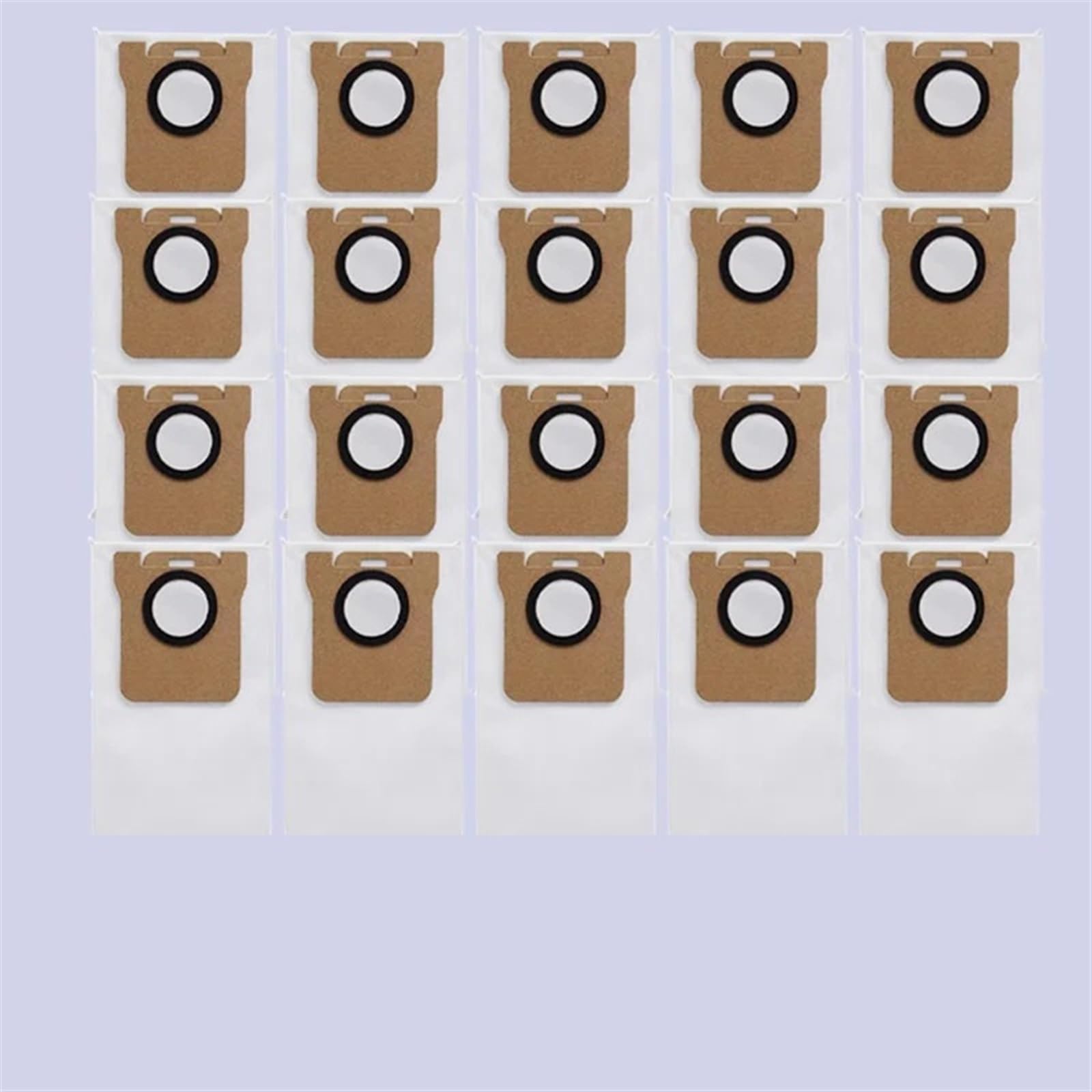 DEMULAX for Xiaomi, Mijia Omni 1S B101CN B116 Zubehör Wichtigsten Seite Pinsel Hepa-Filter Mopp Staubbeutel Roboter Staubsauger Ersatzteil Roboterstaubsauger-Zubehörset(20pcs) von DEMULAX
