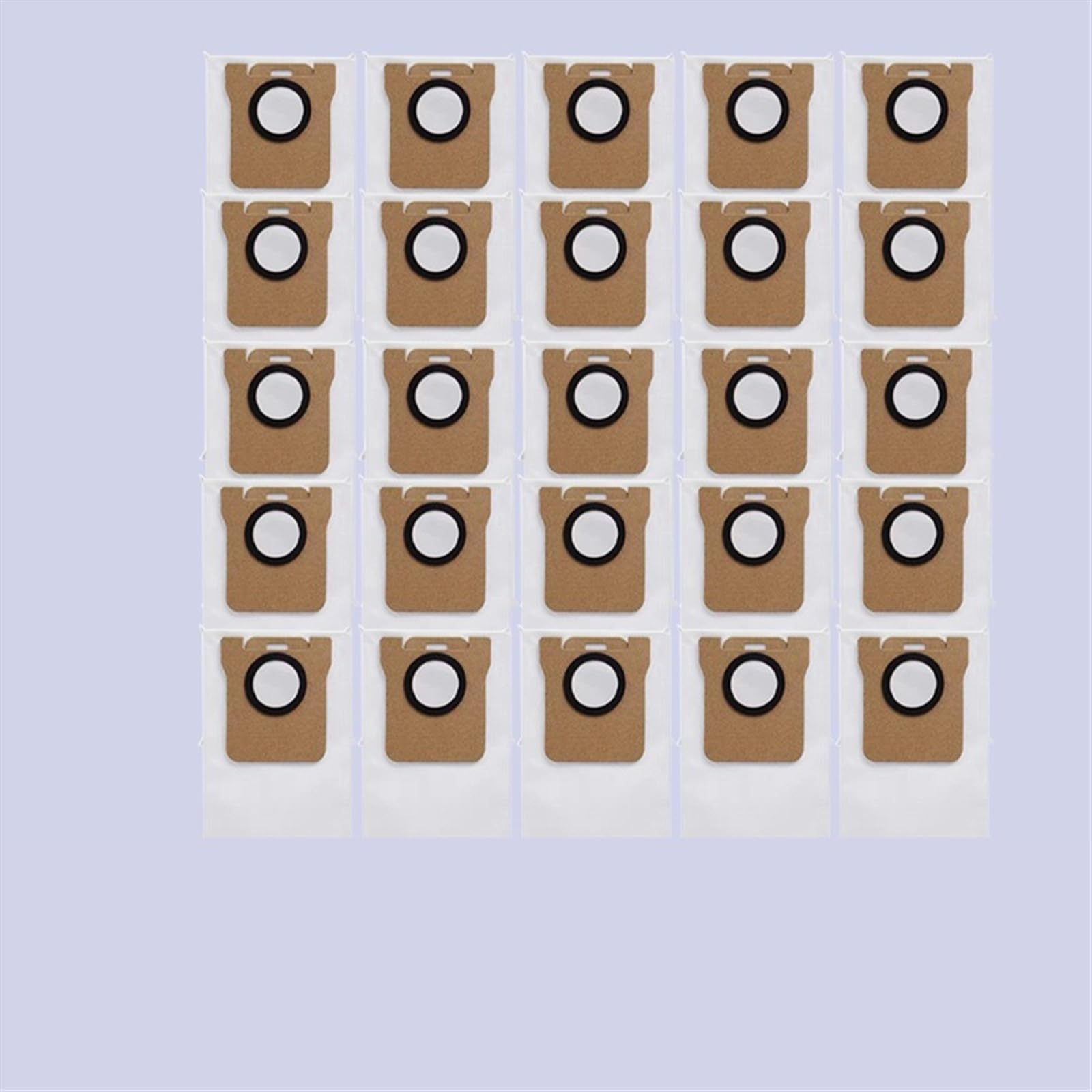 DEMULAX for Xiaomi, Mijia Omni 1S B101CN B116 Zubehör Wichtigsten Seite Pinsel Hepa-Filter Mopp Staubbeutel Roboter Staubsauger Ersatzteil Roboterstaubsauger-Zubehörset(25pcs) von DEMULAX