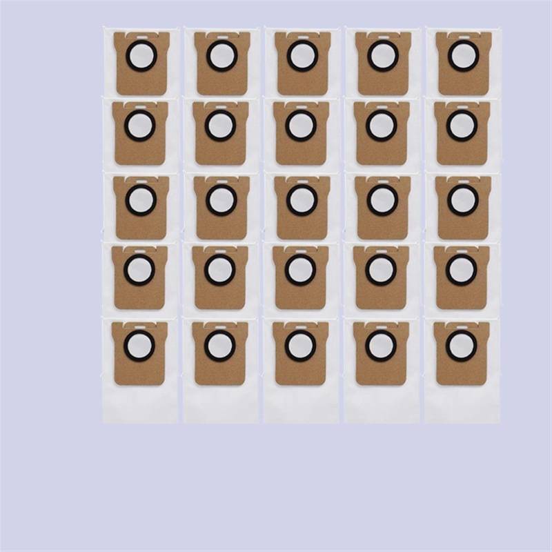 DEMULAX for Xiaomi, Mijia Omni 1S B101CN B116 Zubehör Wichtigsten Seite Pinsel Hepa-Filter Mopp Staubbeutel Roboter Staubsauger Ersatzteil Roboterstaubsauger-Zubehörset(25pcs) von DEMULAX