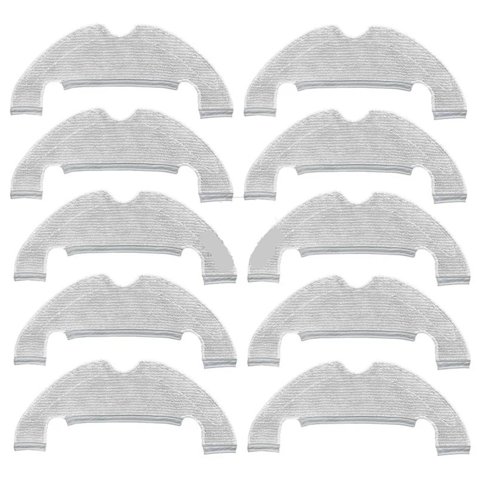 DEMULAX for Xiaomi, for Dreame, Bot D10 Plus RLS3D Zubehör Ersatzteile Staubsauger Ersatz Pinsel Hepa Filter Mopp Tuch Roboterstaubsauger-Zubehörset(HSe-01) von DEMULAX