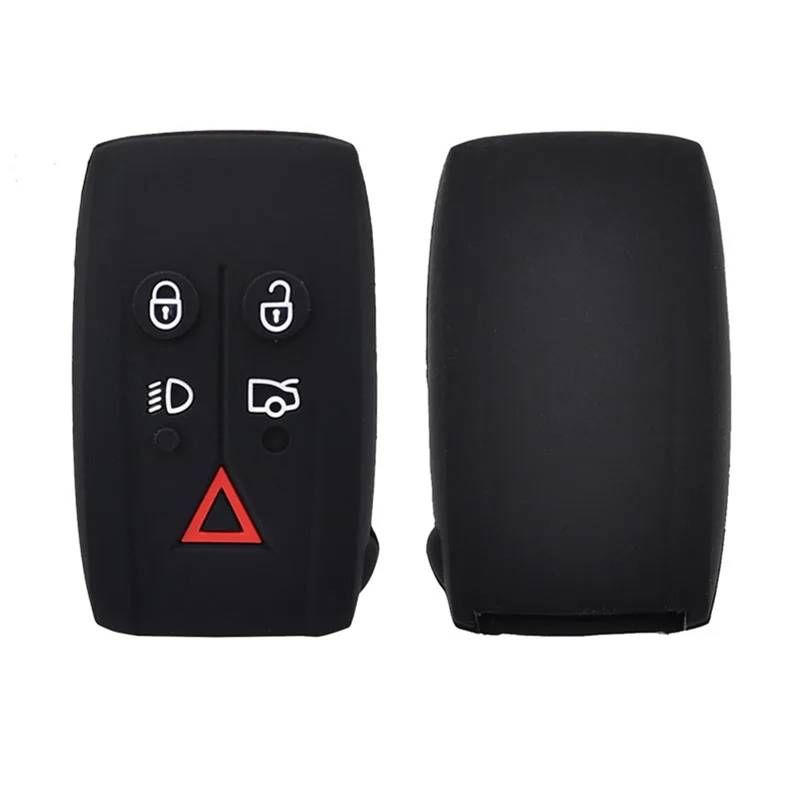DEMUR Silikon-Schlüsseletui-Abdeckung, schlüsselloses Fob-Shell-Haut-Schlüsselanhänger, Schlüsselanhänger-Halter-Schutz, for Jaguar XK XF XJ8 XK8 XRR X-Type Schlüsselanhänger-Abdeckungen von DEMUR