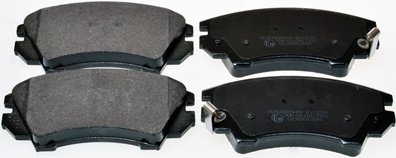 DENCKERMAN B111014 Bremsbeläge von Denckermann