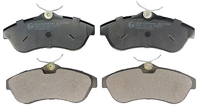 Denckermann Bremsbelagsatz, Scheibenbremse [Hersteller-Nr. B110946] für Citroën von DENCKERMANN