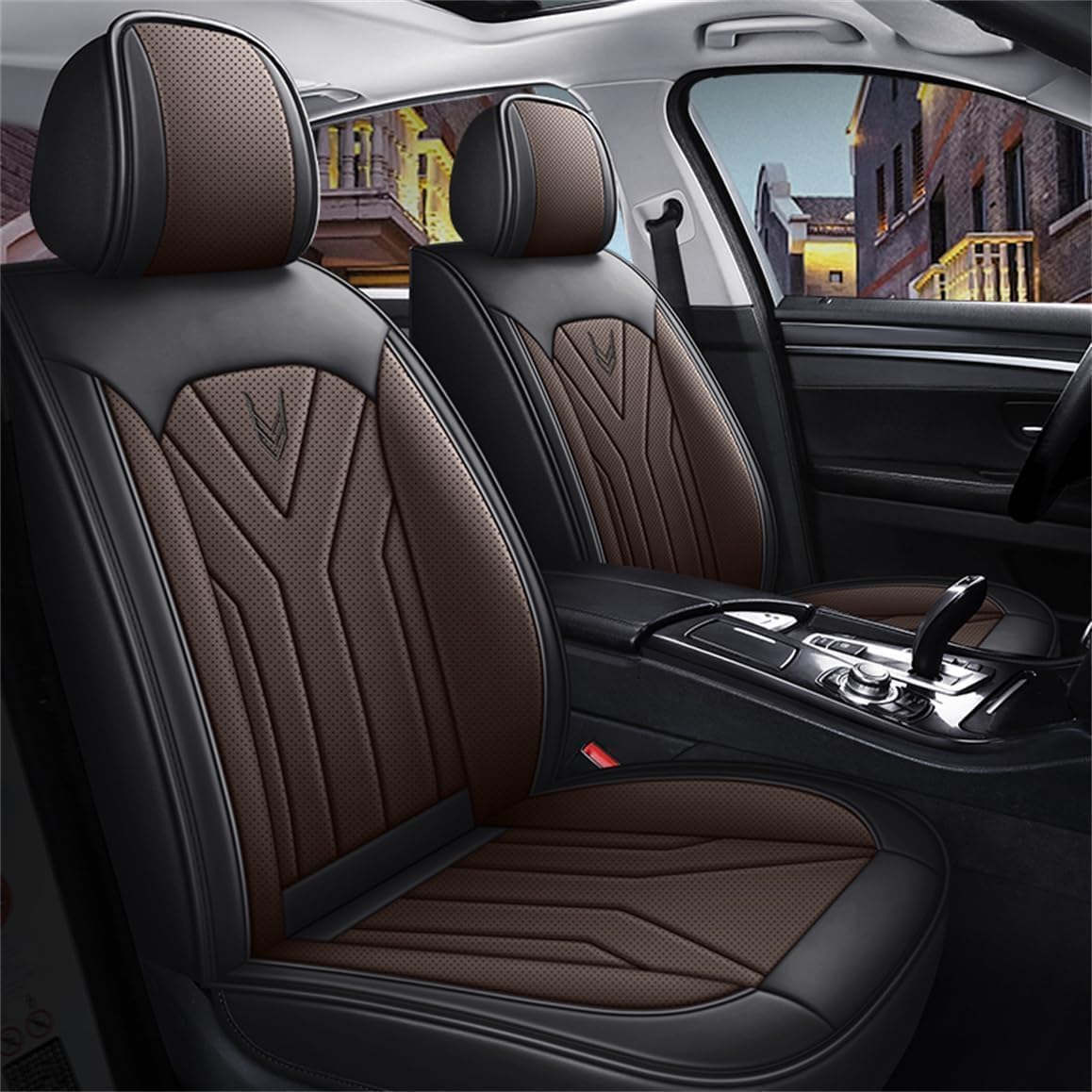 DENGFU Sitzbezüge Auto Autositzbezüge Universal Set für Mercedes-Benz CLC-Class CLC 220 CL203 CLC 180 CL203 CLC 200 CL203 CLC 350 CL203 CLC 160 CL203 Auto Zubehör, Braun DENGFU Sitzbezüge Auto Autositzbezüge Universal Set für Mercedes-Benz CLC-Class CLC 220 CL203 CLC 180 CL203 CLC 200 CL203 CLC 350 CL203 CLC 160 CL203 Auto Zubehör, Braun von DENGFU