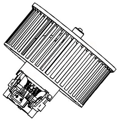 DENSO Innenraumgebläse RENAULT DEA23006 7701205899 Heizgebläse,Gebläsemotor,Lüftermotor von DENSO