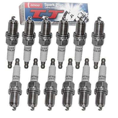 Denso 12x Zündkerze Twin Tip K16TT für BMW, Mercedes-Benz von DENSO