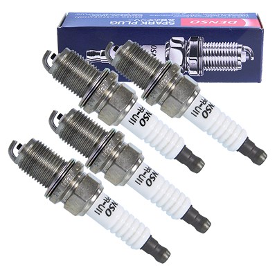 Denso 4x Zündkerze K20PR-U11 für Chevrolet, Daihatsu, Ford, Gm Korea, Honda, Hyundai, Isuzu, Kia, Mazda, Mercedes-Benz, Mitsubishi, Proton, Rover, Sub von DENSO