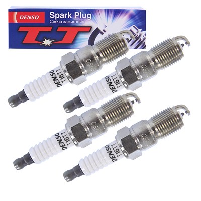Denso 4x Zündkerze Twin Tip T16TT für Buick, Cadillac, Chevrolet, Ford, Mazda Denso 4x Zündkerze Twin Tip T16TT für Buick, Cadillac, Chevrolet, Ford, Mazda von DENSO