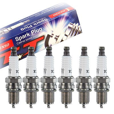 Denso 6x Zündkerze Twin Tip XU22TT für Abarth, BMW, Chevrolet, Porsche Denso 6x Zündkerze Twin Tip XU22TT für Abarth, BMW, Chevrolet, Porsche von DENSO