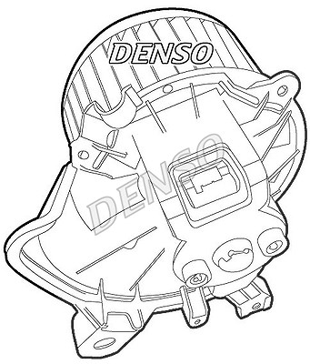 Denso Innenraumgebläse [Hersteller-Nr. DEA01010] für Alfa Romeo von DENSO