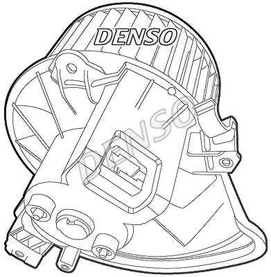 Denso Innenraumgebläse Alfa romeo: Mito DEA01210 von DENSO