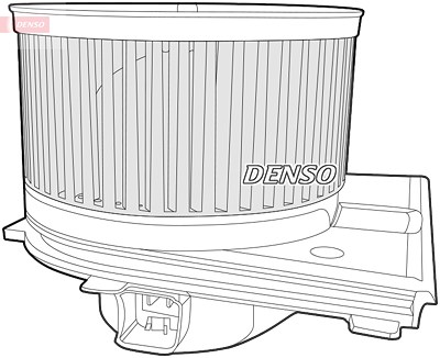Denso Innenraumgebläse [Hersteller-Nr. DEA02005] für Audi, VW von DENSO