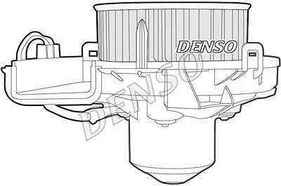 Denso Innenraumgebläse [Hersteller-Nr. DEA20003] für Opel von DENSO