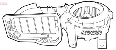 Denso Innenraumgebläse [Hersteller-Nr. DEA23001] für Renault von DENSO