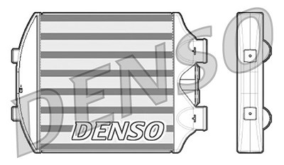 Denso Ladeluftkühler [Hersteller-Nr. DIT26001] für Seat von DENSO