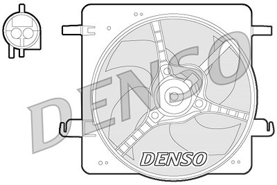 Denso Lüfter, Motorkühlung [Hersteller-Nr. DER10008] für Ford von DENSO