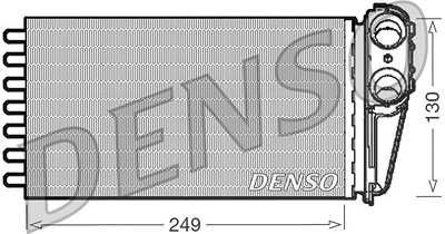 Denso Wärmetauscher, Innenraumheizung [Hersteller-Nr. DRR21001] für Peugeot von DENSO