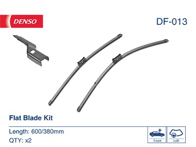 Denso Wischblatt [Hersteller-Nr. DF-013] für Audi, Seat, Skoda, VW von DENSO