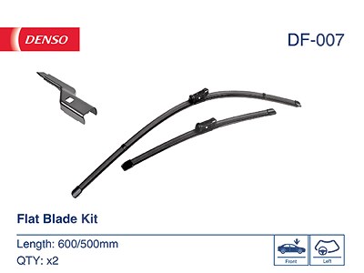 Denso Wischblatt [Hersteller-Nr. DF-007] für Audi, Porsche von DENSO