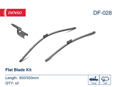 Denso Wischblatt [Hersteller-Nr. DF-028] für Citroën, Fiat, Peugeot von DENSO