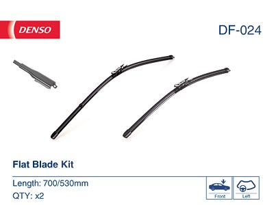 Denso Wischblatt [Hersteller-Nr. DF-024] für Mercedes-Benz von DENSO