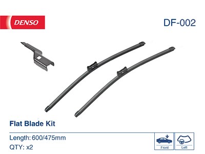 Denso Wischblatt [Hersteller-Nr. DF-002] für Lynk & Co, Skoda, VW von DENSO