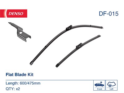 Denso Wischblatt [Hersteller-Nr. DF-015] für Audi, Polestar, VW von DENSO