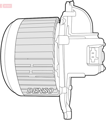 Denso Innenraumgebläse [Hersteller-Nr. DEA07018] für Citroën, Peugeot von DENSO
