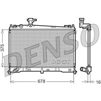 Kühler, Motorkühlung DENSO DRM44010 von Denso